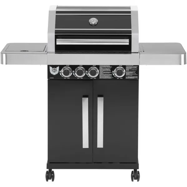 Plynový gril BBQ Chief 6.0, čierna