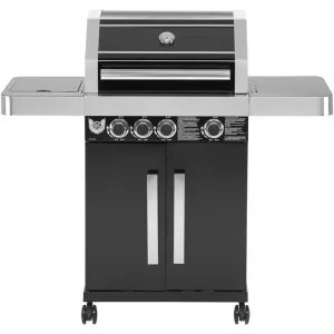 Plynový gril BBQ Chief 6.0, čierna