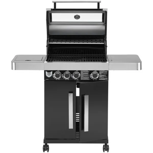 Plynový gril BBQ Chief 6.0, čierna