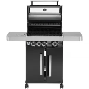 Plynový gril BBQ Chief 6.0, čierna