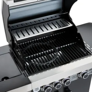 Plynový gril BBQ Chief 6.0, čierna