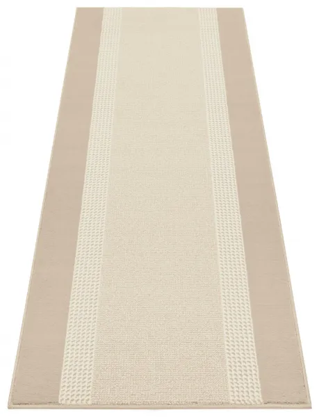Hanse Home Collection koberce Behúň Basic 105490 Ivory - 80x200 cm