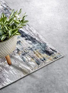 ELLE Decoration koberce Kusový koberec Imagination New 106038 Sapphire/Gold z kolekcie Elle - 80x150 cm