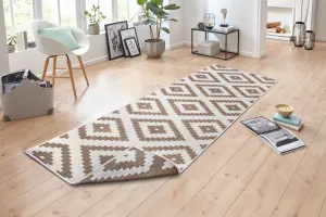 Obojstranný koberec Twin Malta linen