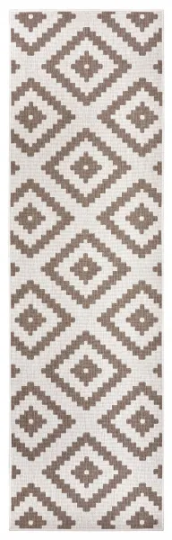 Obojstranný koberec Twin Malta linen
