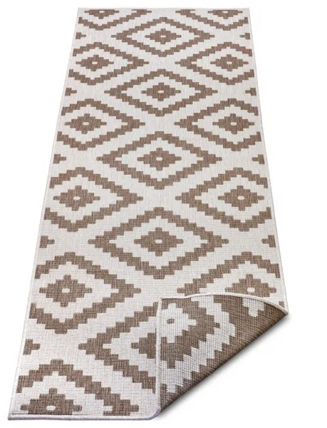 Obojstranný koberec Twin Malta linen