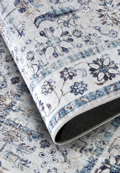 ELLE Decoration koberce Kusový koberec Imagination New 106042 Cream/Blue z kolekcie Elle - 80x150 cm