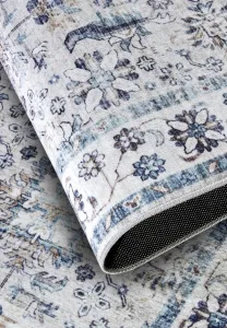 ELLE Decoration koberce Kusový koberec Imagination New 106042 Cream/Blue z kolekcie Elle - 80x150 cm