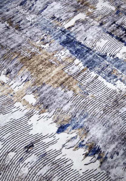 ELLE Decoration koberce Kusový koberec Imagination New 106035 Dark blue/Beige z kolekcie Elle - 160x230 cm