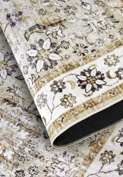 ELLE Decoration koberce Kusový koberec Imagination New 106043 Cream/Gold z kolekcie Elle - 80x150 cm