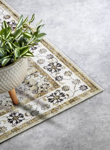 ELLE Decoration koberce Kusový koberec Imagination New 106043 Cream/Gold z kolekcie Elle - 80x150 cm