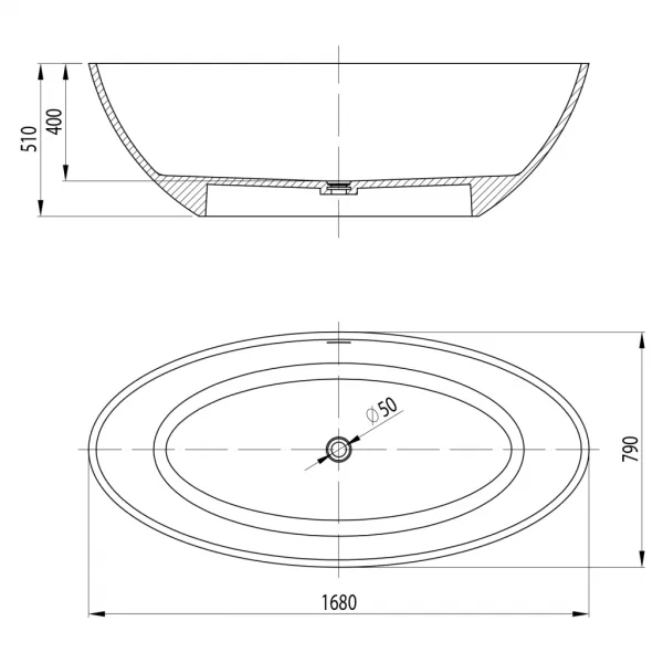 SOFTFLEX hladká sprchová plastová hadica, 150cm, strieborná / chróm 1208-11