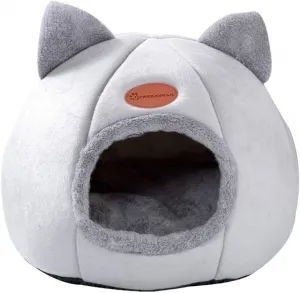 Domček pre mačky AMBER sivý veľkosť M