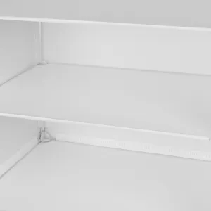 Modulárna skrinka na topánky PETRA biela