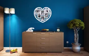 Fotorámik na 6 fotografií Breva biely