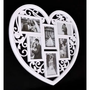 Fotorámik na 6 fotografií Breva biely