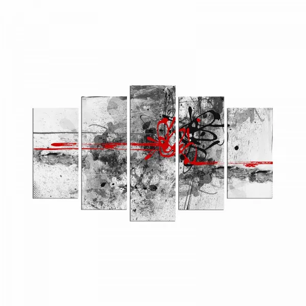 Hanah Home Viacdielny obraz Abstract Art Color 110x60 cm