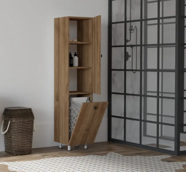 Hanah Home Kúpeľňová skrinka Lipa orech