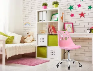 Kancelárska stolička GROVER ružová