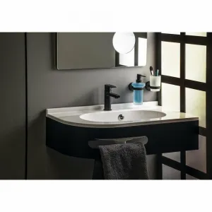 X-ROUND BLACK pohár, mliečne sklo, čierna XR903B