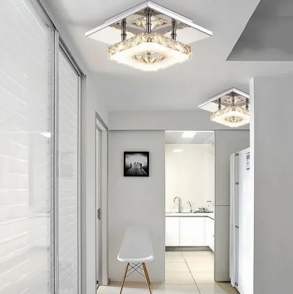 TooLight Stropné hranaté svietidlo Plafon Glamour 8W APP405-C APP406-C