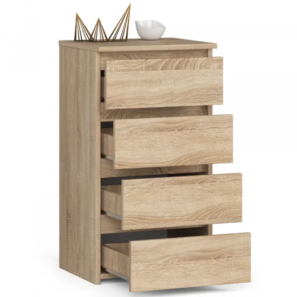 Ak furniture Komoda CL4 40 cm dub sonoma