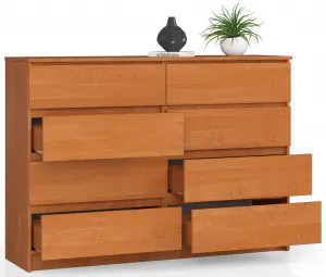 Ak furniture Komoda Rollo X 138,4 cm jelša