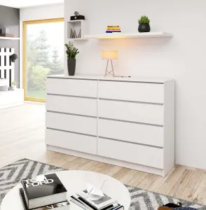 Ak furniture Komoda Inbia K 160 cm biela