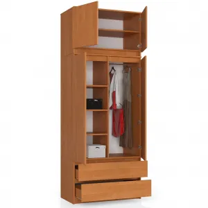 Ak furniture Nadstavec na skrinku Star 90 cm jelša