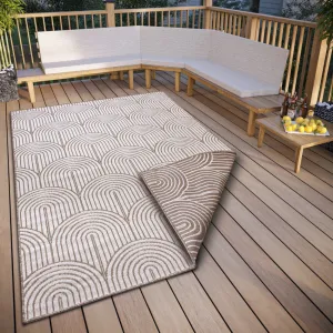 Obojstranný koberec Pangli linen