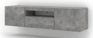 ArtBm TV stolík AURA 150 | betón