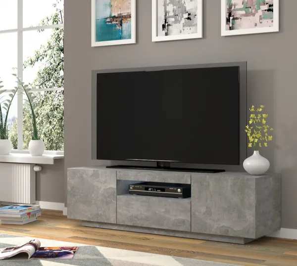 ArtBm TV stolík AURA 150 | betón