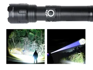 Taktické svietidlo LED ZOOM - P50