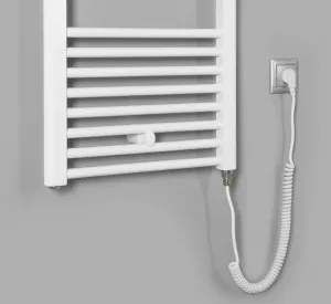 AQUALINE - DIRECT-E elektrické vykurovacie teleso, rovné, 600x960 400 W, biela ILE96T