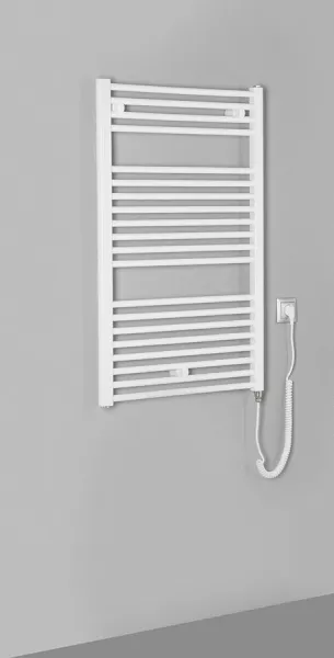 AQUALINE - DIRECT-E elektrické vykurovacie teleso, rovné, 600x960 400 W, biela ILE96T