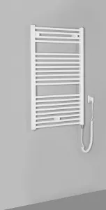AQUALINE - DIRECT-E elektrické vykurovacie teleso, rovné, 600x960 400 W, biela ILE96T