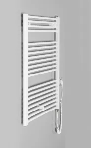 AQUALINE - DIRECT-E elektrické vykurovacie teleso, rovné, 600x960 400 W, biela ILE96T