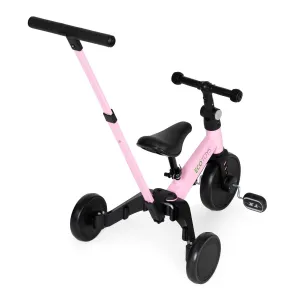 ECOTOYS Tříkolka/odrážedlo dětské 2v1 s vodící tyčí