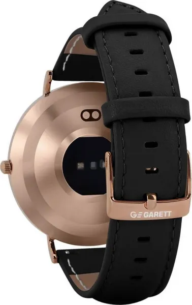 Garett Electronics Garett Smartwatch Verona zlatá, černý řemínek