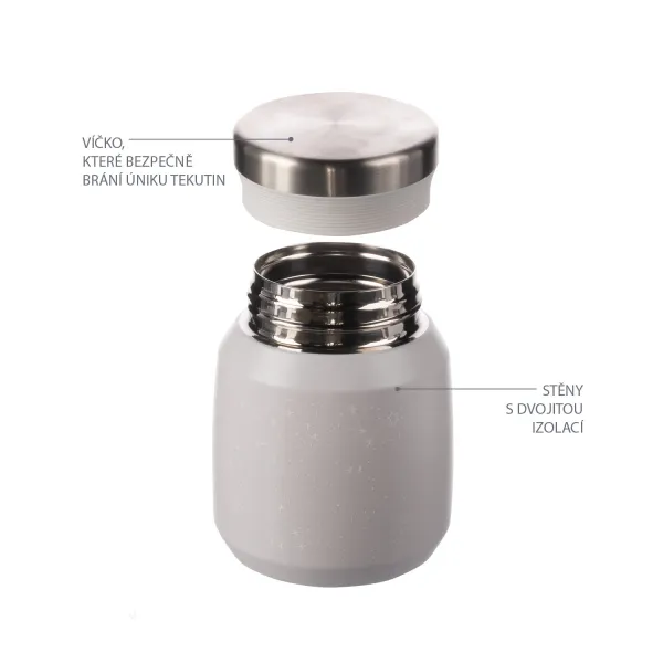 Zopa termoska na príkrmy 300 ml Flowers