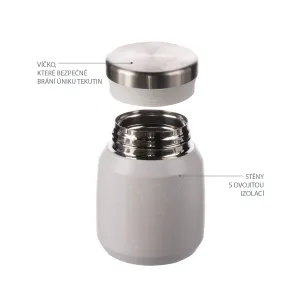 Zopa termoska na príkrmy 300 ml Flowers
