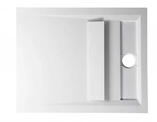 POLYSAN - VARESA sprchová vanička z liateho mramoru so záklopom, obdĺžnik 110x90cm 72938