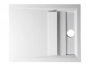 POLYSAN - VARESA sprchová vanička z liateho mramoru so záklopom, obdĺžnik 110x90cm 72938