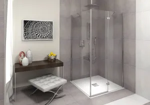 POLYSAN - FLEXIA sprchová vanička z liateho mramoru s možnosťou úpravy rozmeru 100x80cm 72926