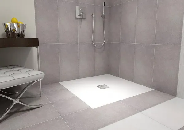 POLYSAN - FLEXIA sprchová vanička z liateho mramoru s možnosťou úpravy rozmeru 100x80cm 72926