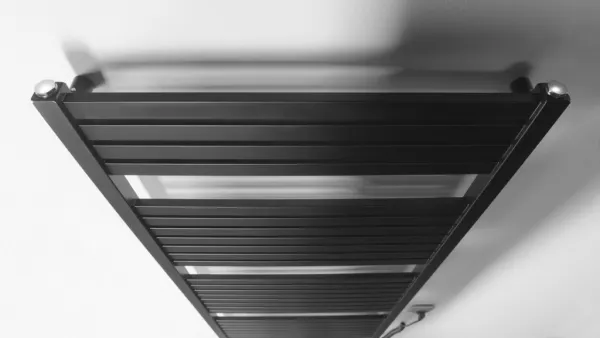 AQUALINE - TONDI-E elektrické vykurovacie teleso, rovné, 600x1690 800 W, čierna mat DE496T