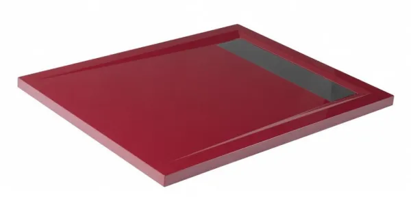 POLYSAN - VARESA sprchová vanička z liateho mramoru so záklopom, obdĺžnik 100x80cm 71605