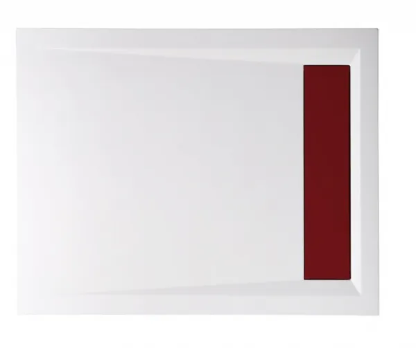 POLYSAN - VARESA sprchová vanička z liateho mramoru so záklopom, obdĺžnik 100x80cm 71605
