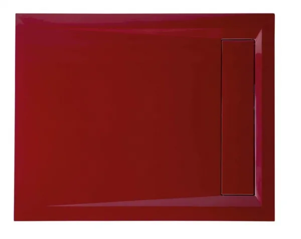 POLYSAN - VARESA sprchová vanička z liateho mramoru so záklopom, obdĺžnik 100x80cm 71605