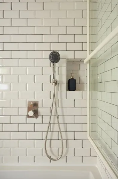 MINIMAL podomietková sprchová batéria, 2 výstupy, nerez MI042